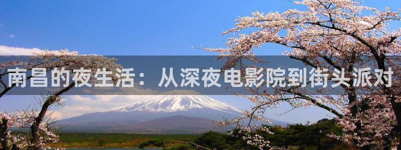 彩名堂免费计划官网5.0版下载链接：南昌的夜生活：从深夜电影院到街头派对